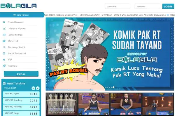 situs bolagila situs terbaik rekomendasi Polisi Toto